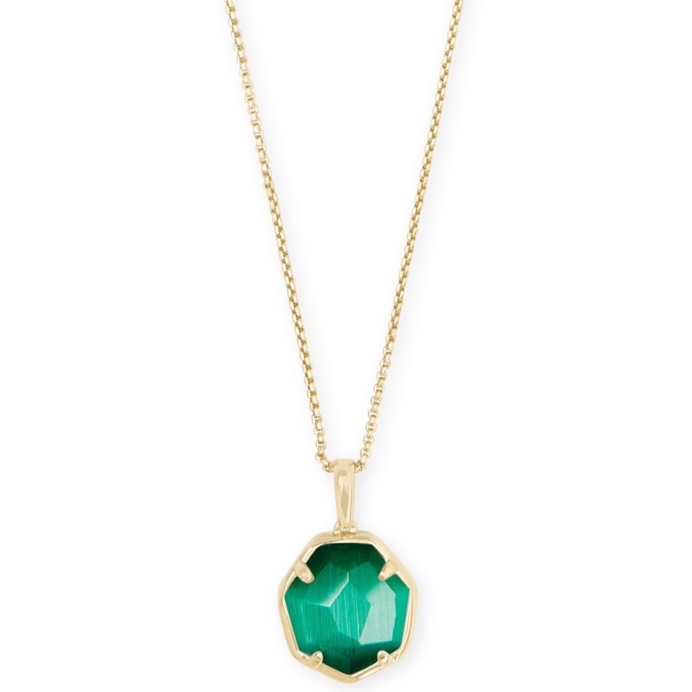 Kendra Scott Emerald Cynthia Pendant Necklace